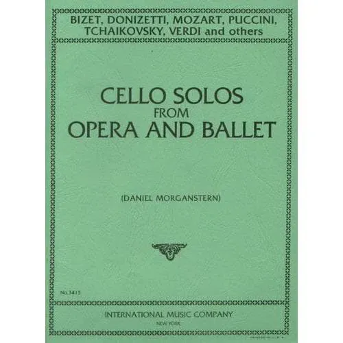 Shar Music Cello Solos Opera Ballet Noten Cello Klavier