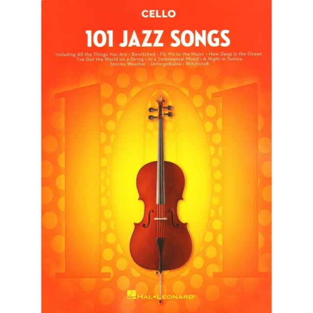 101 Jazz Songs Noten Cello Melodie mit Akkorden Fake Book