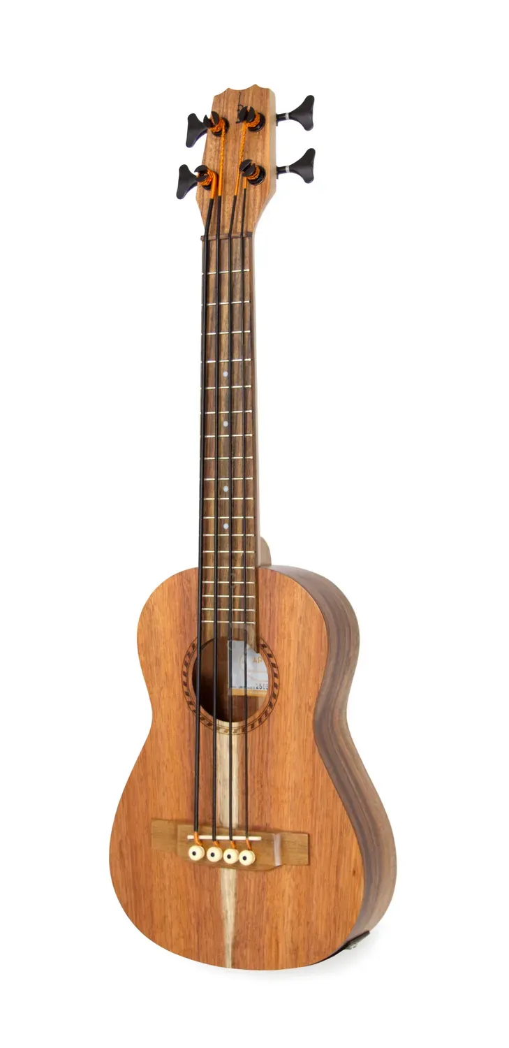 APC UKU Bass S Bass-Ukulele massives Koa