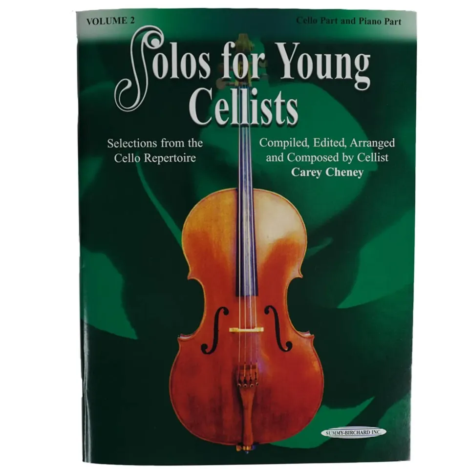 Solos Young Cellists Vol 2 Cellonoten Cello Klavier Cheney