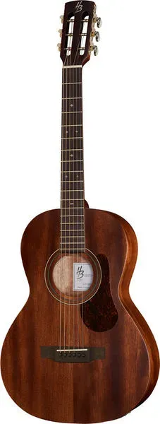 Harley Benton Custom CLP-15ME Parlour-Gitarre Mahagoni Elektro