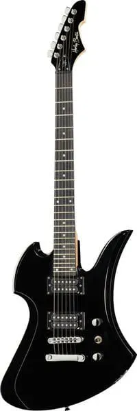 Harley Benton Student MB-20 Black E-Gitarre Schwarz High-Gain