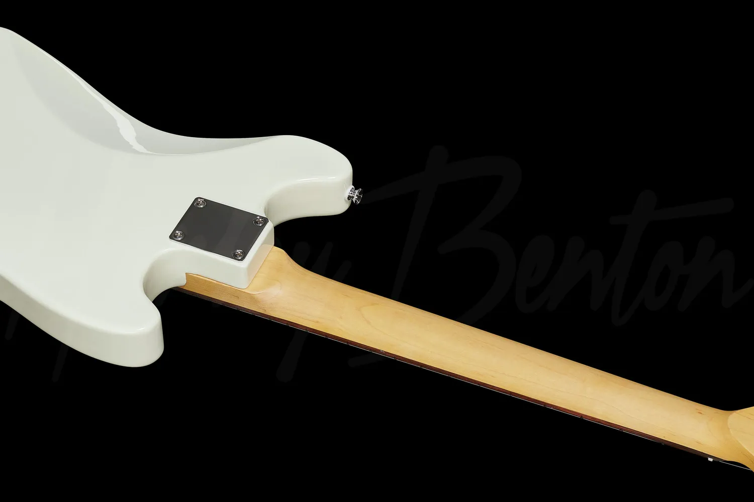 Harley Benton MS-60LH E-Gitarre Linkshänder Vintage White