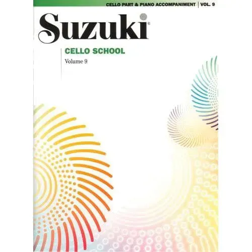 Shar Music Suzuki Cello School Vol. 9 Cellonoten Cello Klavier