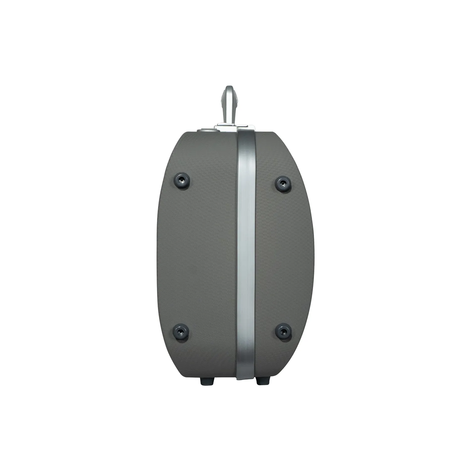 BAM Hightech Oblong Bratschenkoffer Grau Compact ohne Tasche
