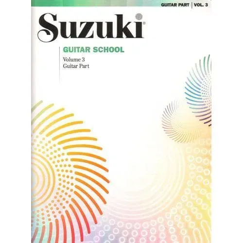 Suzuki Guitar School Vol. 3 Gitarrennoten
