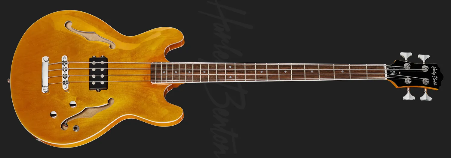 Harley Benton Vintage HB-50 Halbakustik Orange