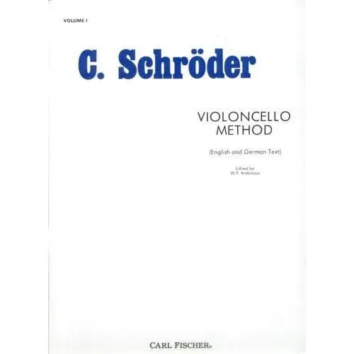 Schroeder Violoncello Method Vol. 1 Celloschule Fischer