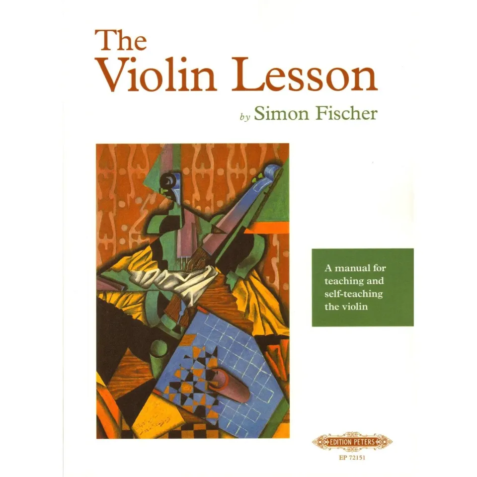 Peters Simon Fischer The Violin Lesson Noten Geige Anfänger