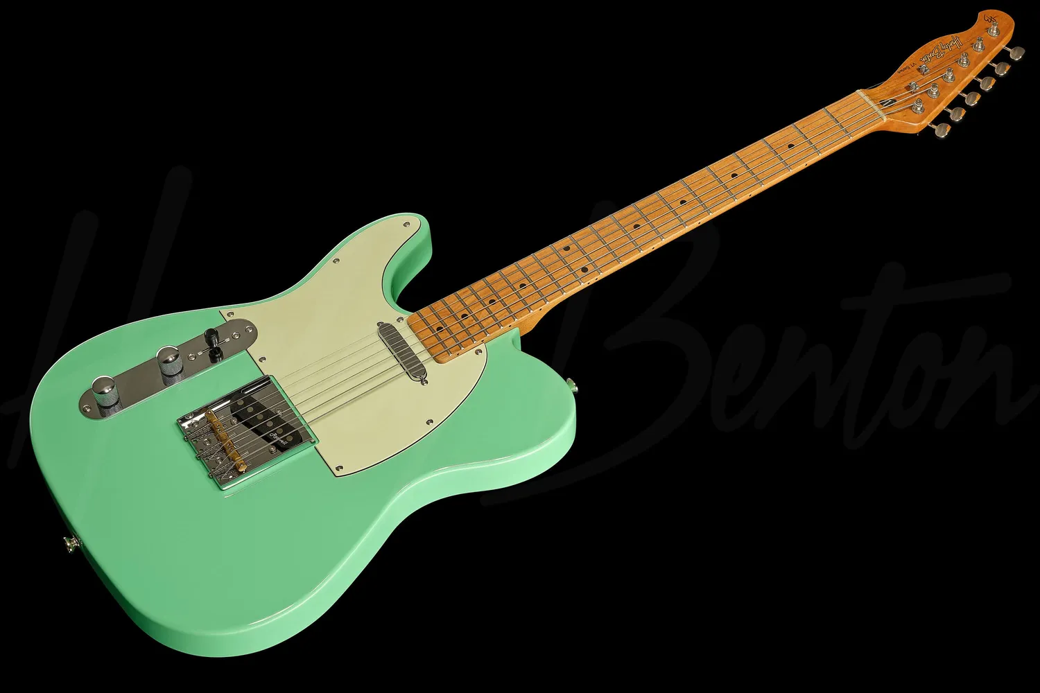 Harley Benton Classic TE-62CC LH E-Gitarre Seafoam Green
