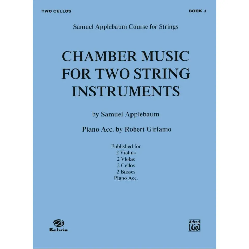 Applebaum Chamber Music Book 3 Cellonoten Cello Duo