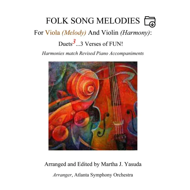 Yasuda Folk Song Melodies Noten Bratsche Violine Download