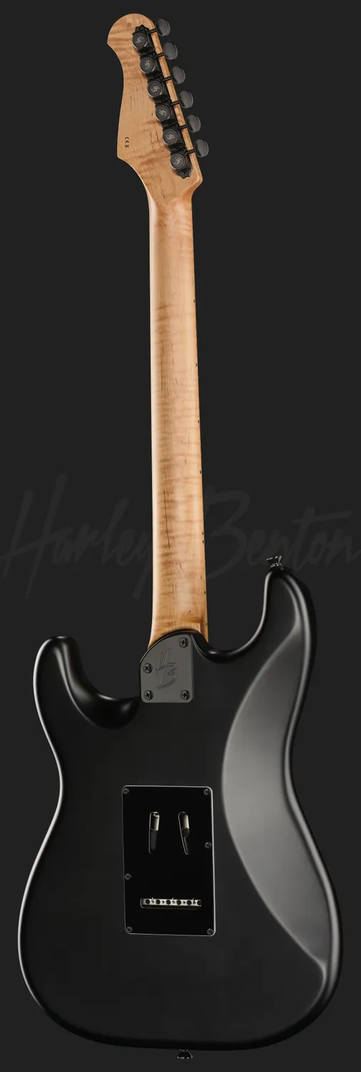 Harley Benton ST-Modern Plus HSS E-Gitarre Satin Black