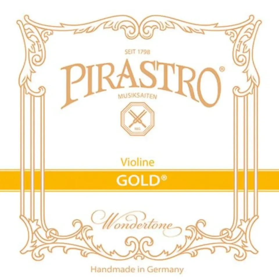Shar Music Pirastro Wondertone Gold Violin E-Saite 4/4 Stahl