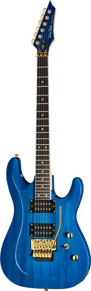 Harley Benton S-620 E-Gitarre Transparent Red Floyd Rose