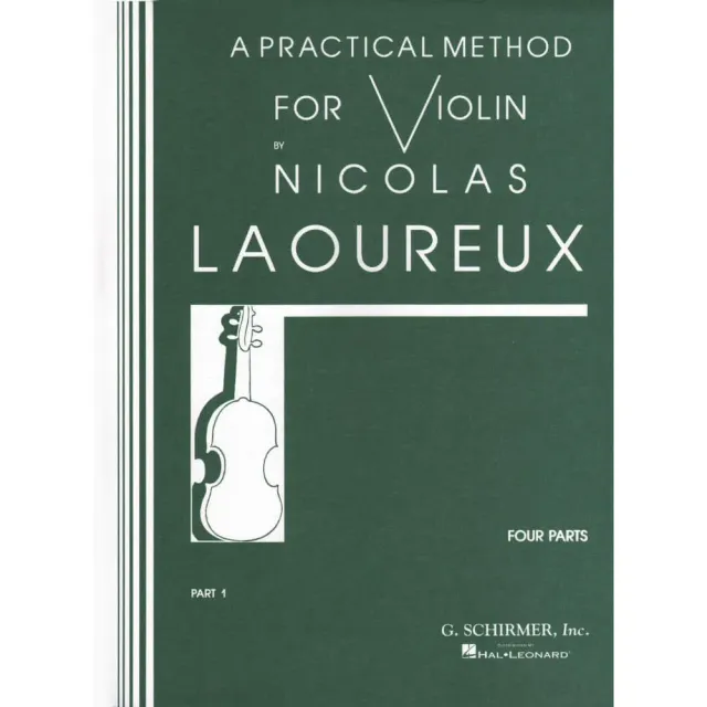 Schirmer Laoureux Practical Method Violine Teil 1 Schule