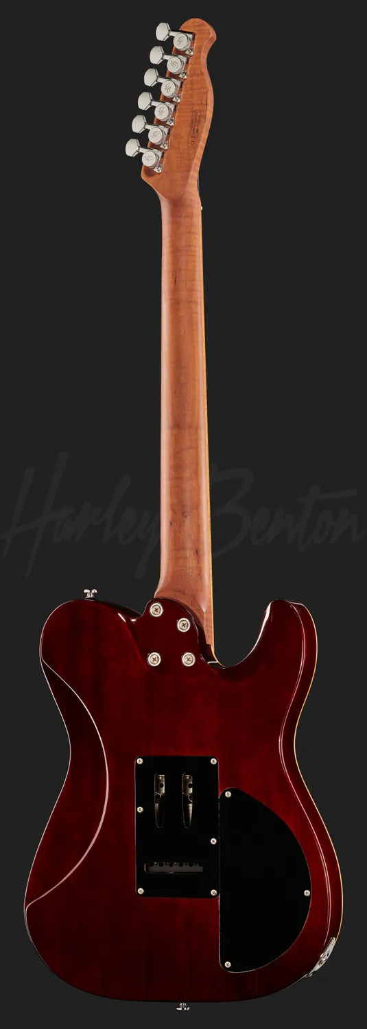 Harley Benton Fusion-T HH LH Roasted E-Gitarre links