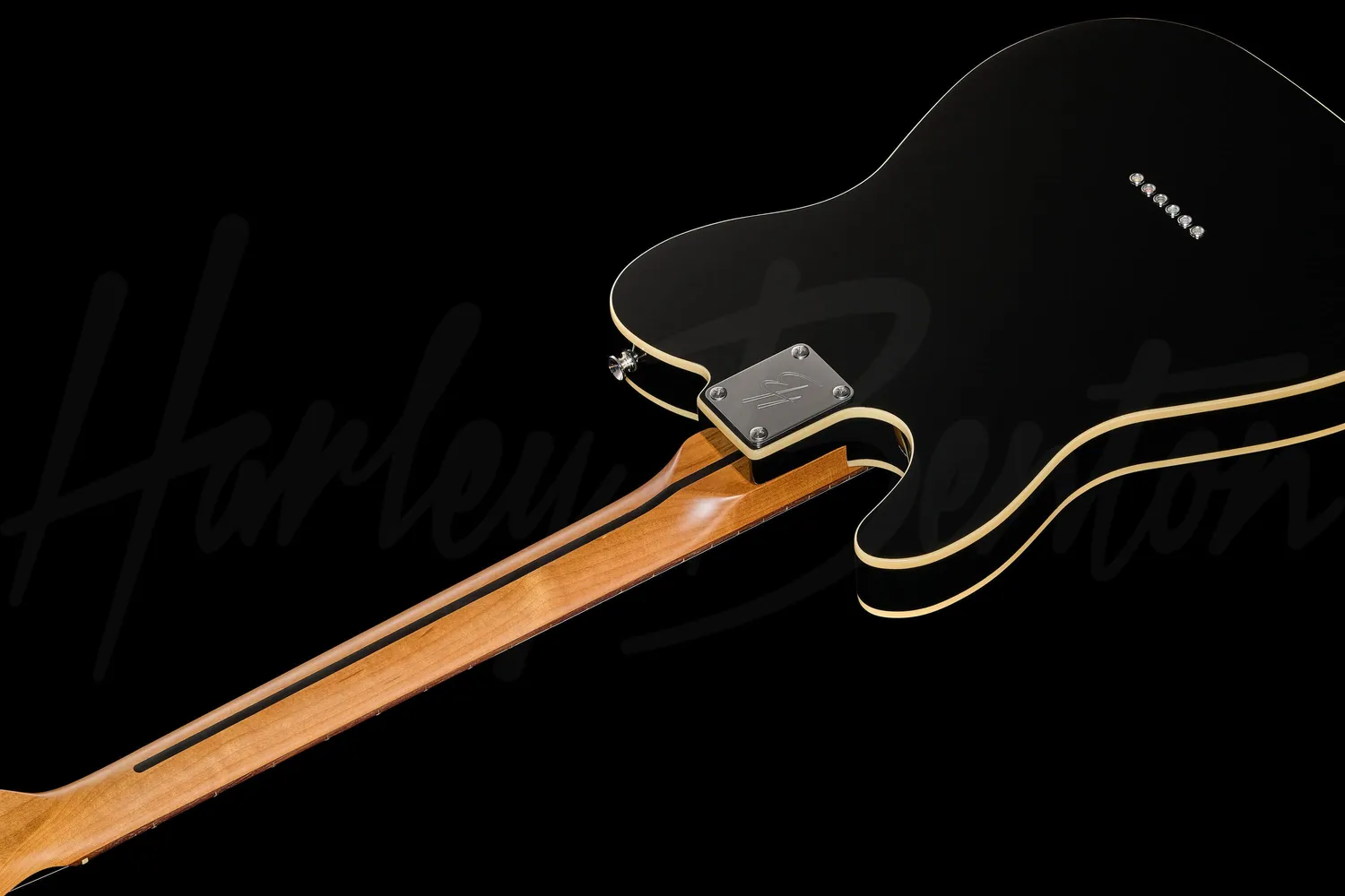 Harley Benton Classic TE-62DB E-Gitarre Schwarz Singlecoil