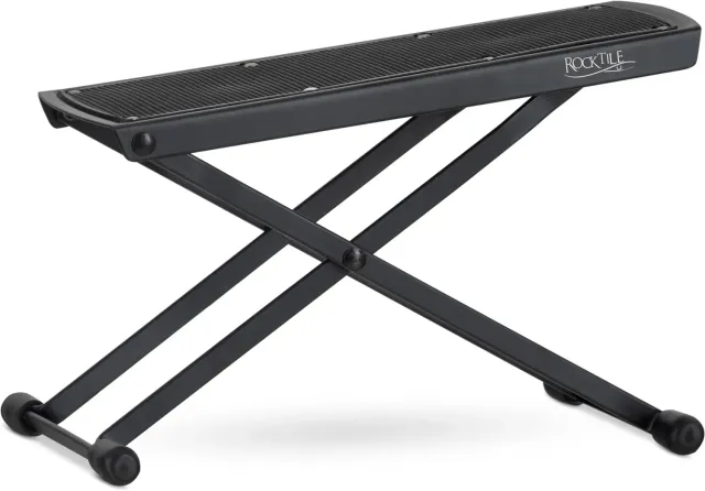 Rocktile Gitarren-Fußbank Fußhocker 6-stufig klappbar