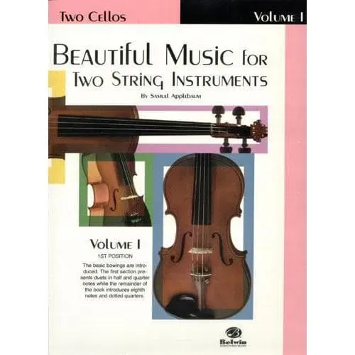 Belwin Applebaum Beautiful Music Cello Duette Noten Vol 1