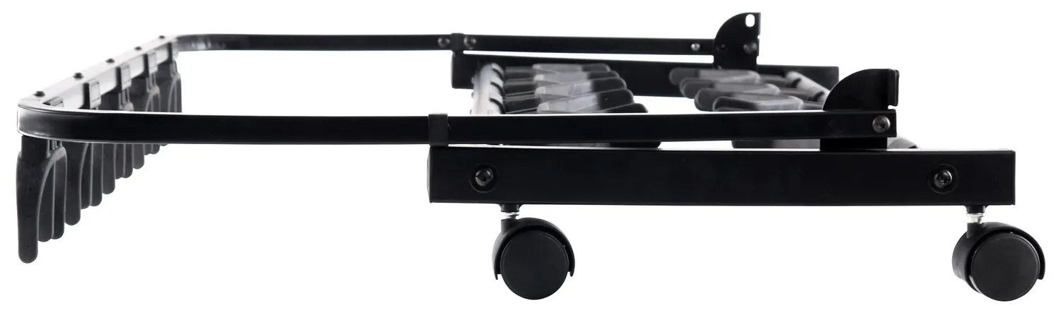 Rocktile Multistand 5-fach Gitarrenständer mit Rollen klappbar