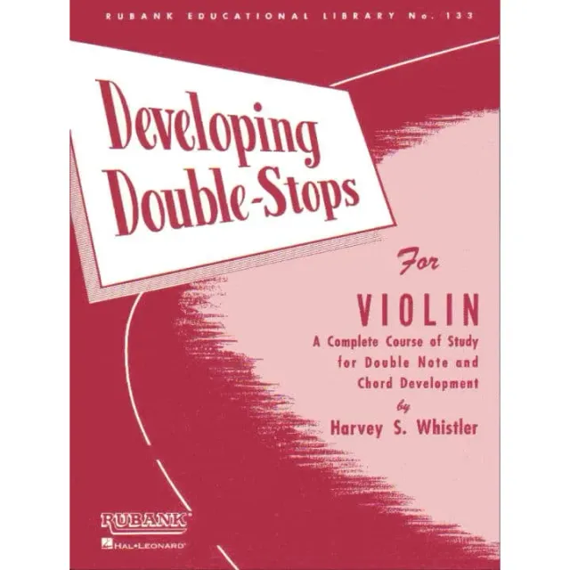 Whistler Developing Double-Stops Noten Violine Rubank