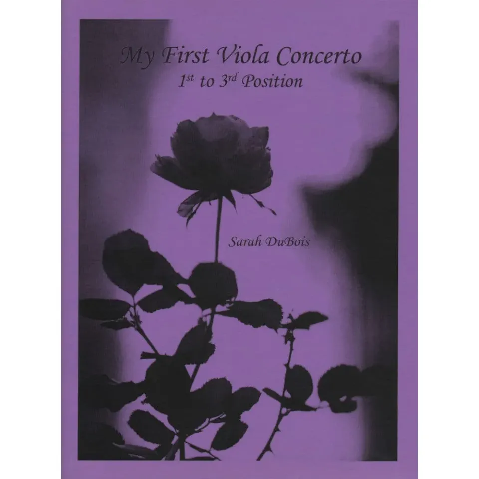 DuBois My First Viola Concerto Bratschennoten 1.-3. Lage