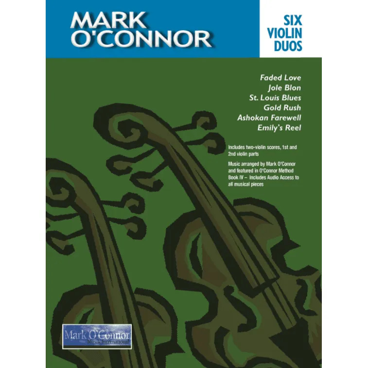 Shar Music Six Violin Duos O'Connor Violinduo-Noten Download für 2 Violinen