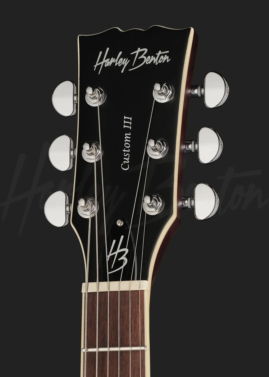 Harley Benton SC-Custom III E-Gitarre Satin Paradise Humbucker
