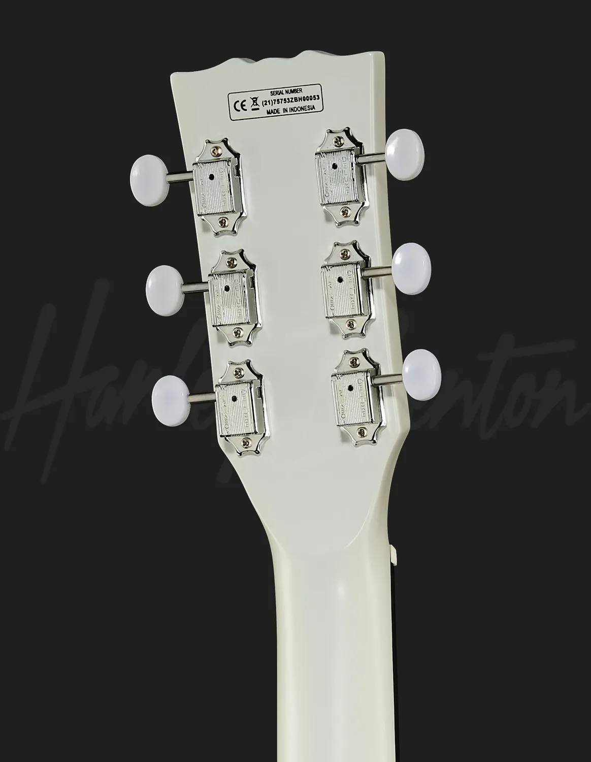 Harley Benton Vintage SC-Special E-Gitarre Faded White P90