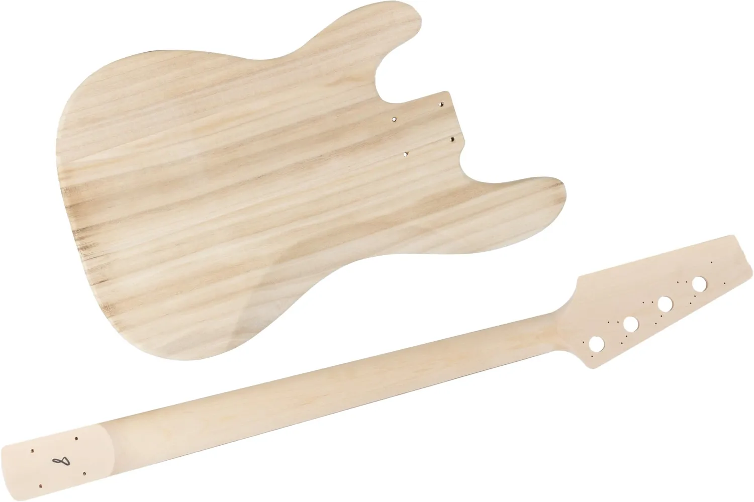 Rocktile PB-Style E-Bass Bausatz DIY unlackiert