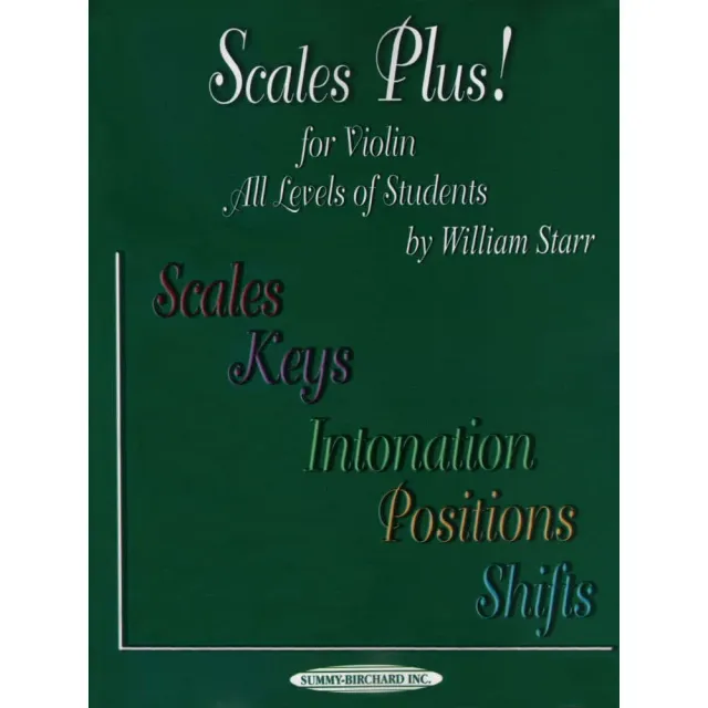 Starr Scales Plus Violinentonleitern Alfred Noten