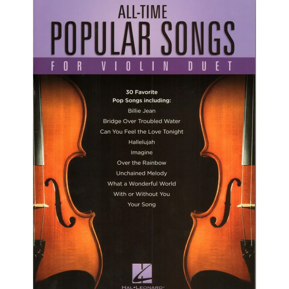 Shar Music All-Time Popular Songs Noten für 2 Violinen