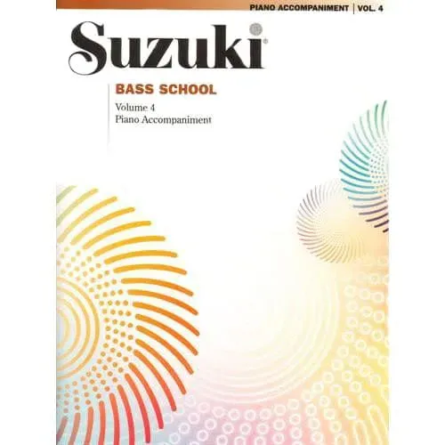 Suzuki Bass School 4 Klavierbegleitung Noten