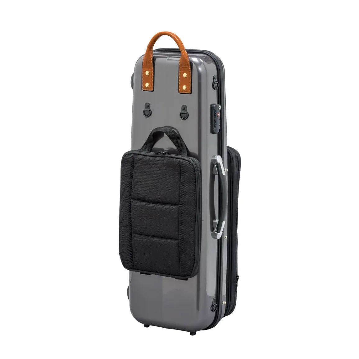 GL Combi Geigenkasten 4/4 Weiß Hochglanz Rucksackträger