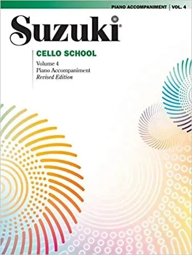 Suzuki Cello Klavierbegleitung Band 4 Noten