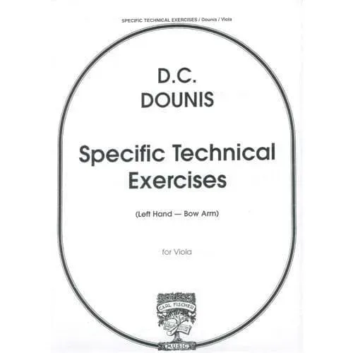 Shar Music Dounis Op. 25 Etüden Noten Viola solo