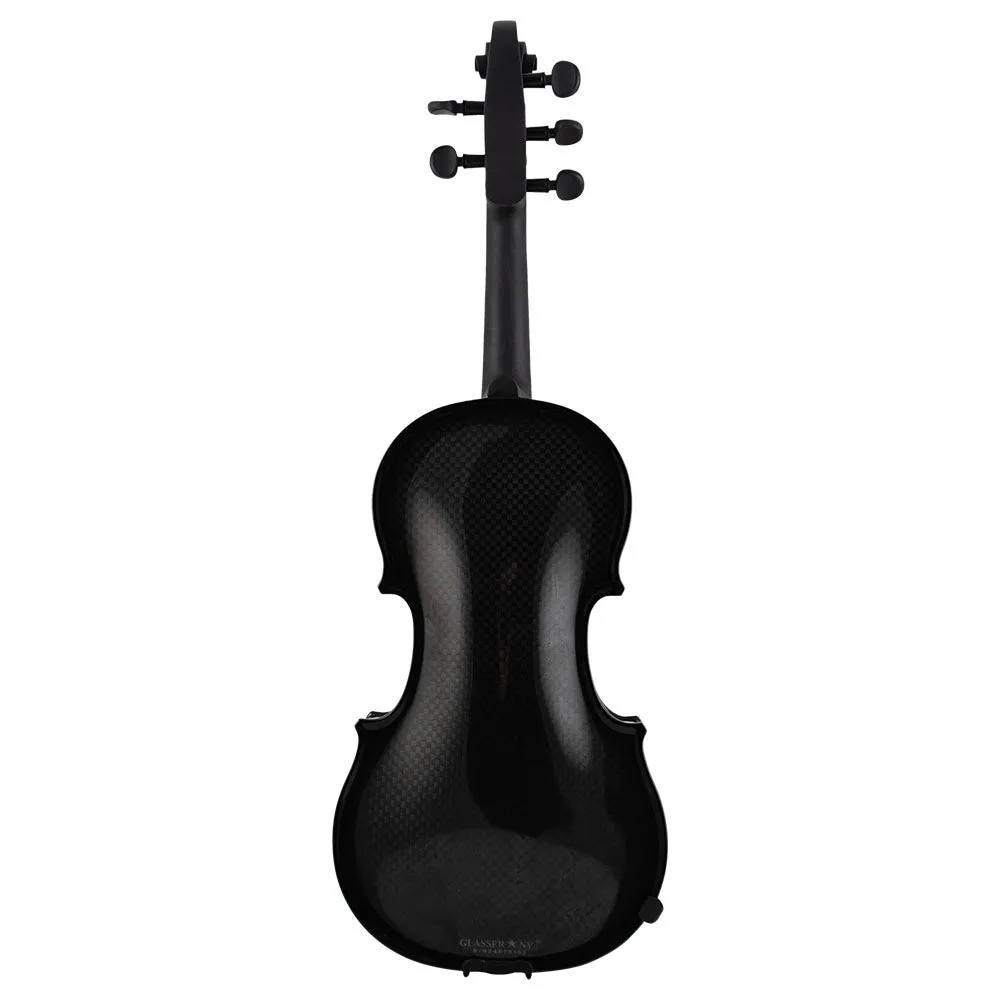 Glasser Carbon 5-Saiten E-Violine Set 4/4 Schwarz