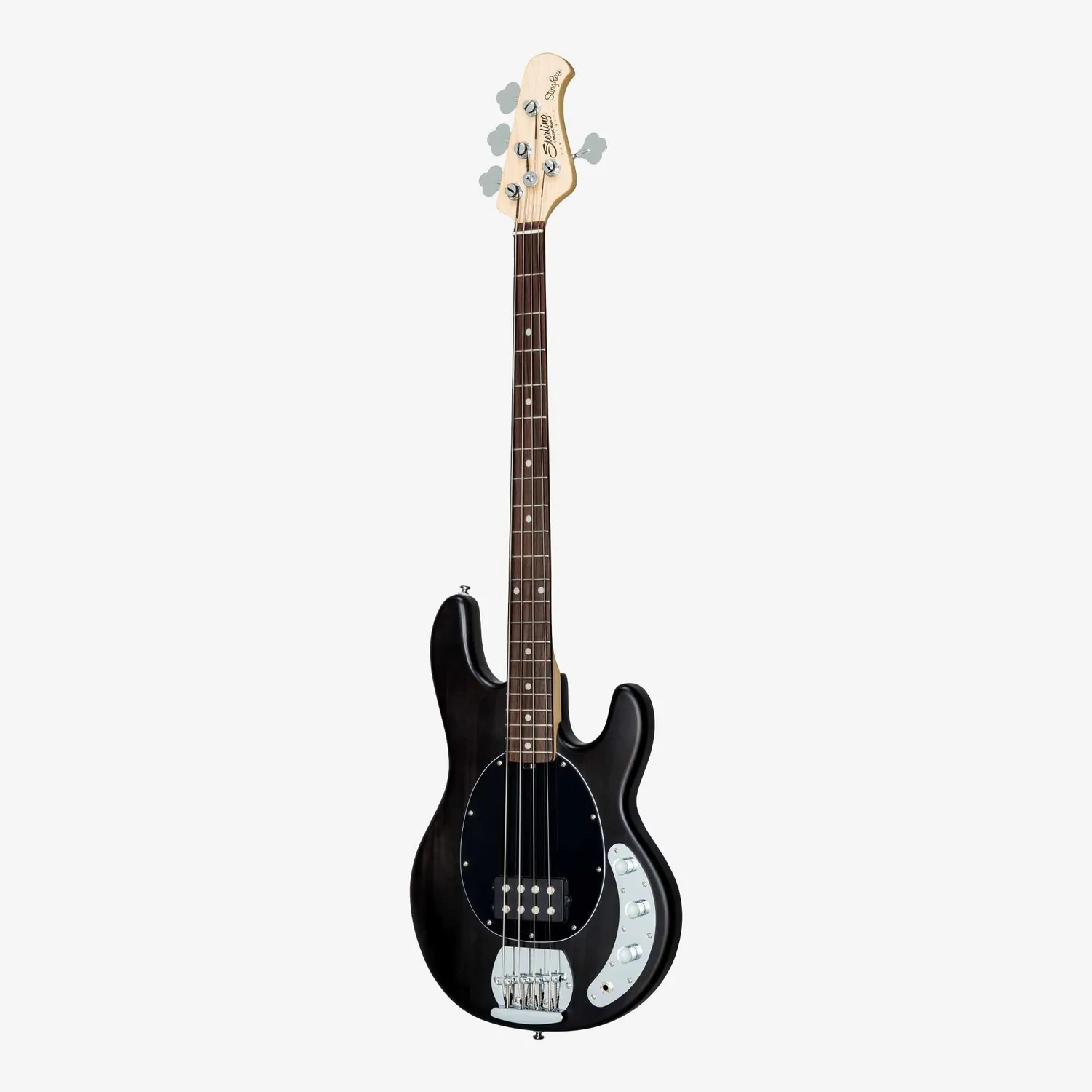 Sterling SUB StingRay RAY4 E-Bass Trans Black Satin aktiv