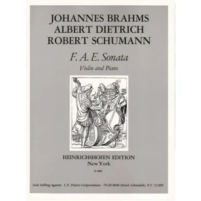 Edition Peters FAE Sonate Noten Violine Klavier