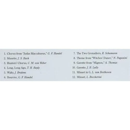 Suzuki Violin School Vol. 2 CD Hörbeispiel Cerone