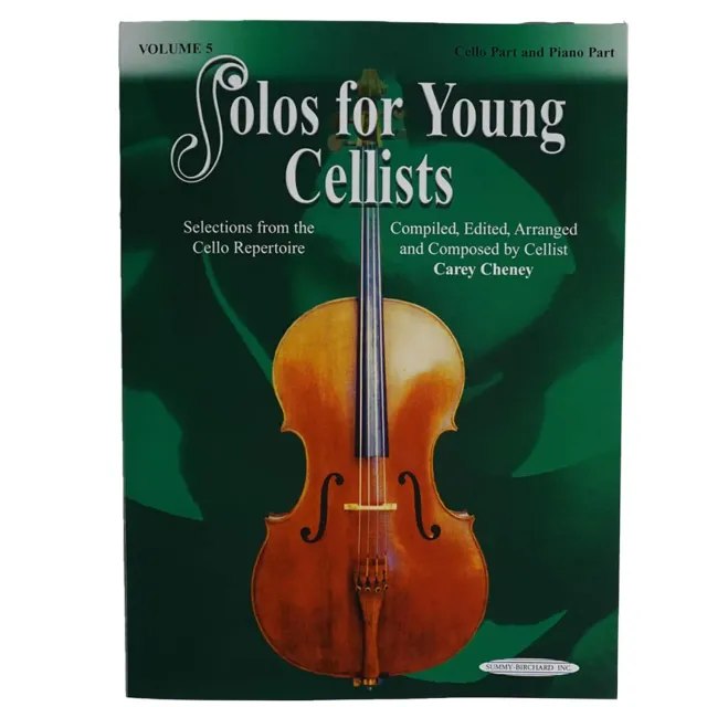 Cheney Solos Young Cellists 5 Cellonoten Klavier