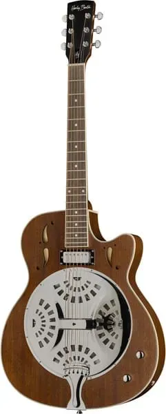 Harley Benton Custom Line N-150CE Akustikgitarre Natural Mini-Jumbo