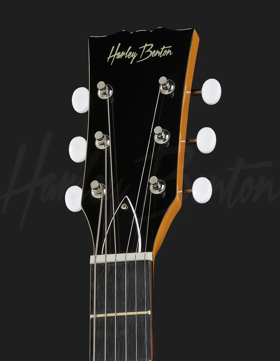 Harley Benton Vintage DC-Junior E-Gitarre TV Yellow