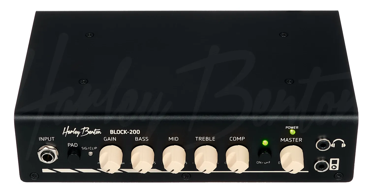 Harley Benton BLOCK-200 Basstopteil 200 Watt Class-D