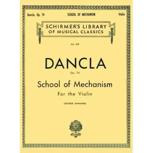Shar Music Dancla School of Mechanism op. 74 Geige Noten