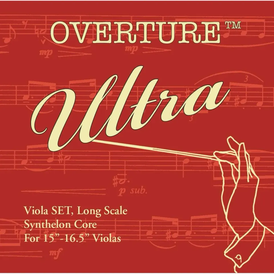 Overture Ultra Bratschensaiten Satz 15-16,5 Zoll