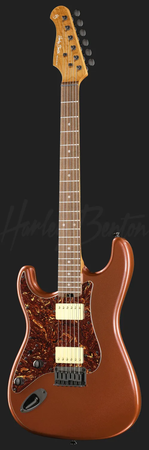 Harley Benton ST-Modern HH RBM E-Gitarre Linkshand