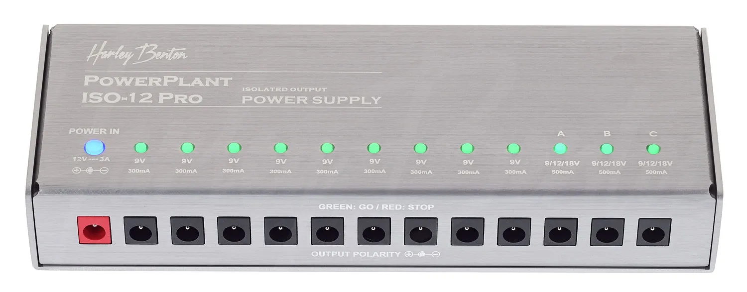 Harley Benton PowerPlant ISO-12 Pro Netzteil 12-fach