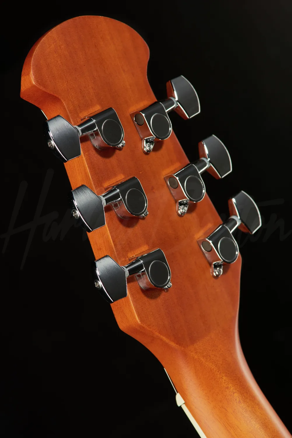 Harley Benton Custom Line HBO-850 Westerngitarre Blau Roundback